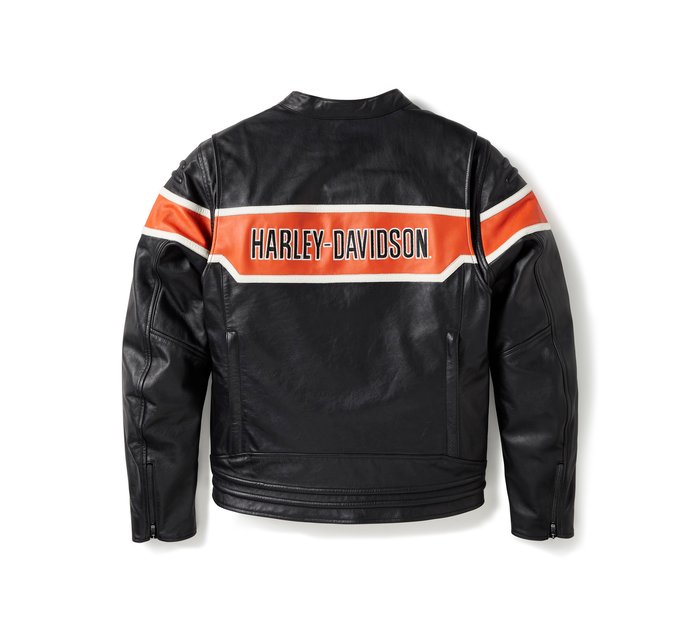 Men's Motorbike Harley Davidson Leather Jacket New Motorbike Jacket