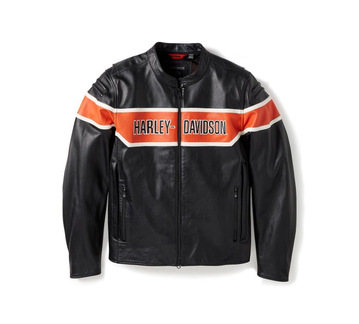 Men's Motorbike Harley Davidson Leather Jacket New Motorbike Jacket