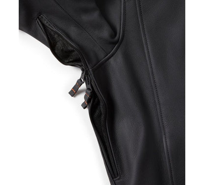 Men's Leather Motorcycle Jacket – Heavyweight Riding Jacket