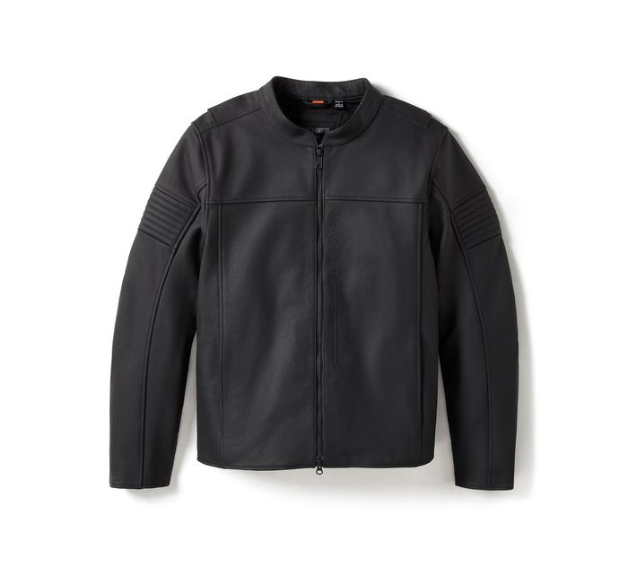 Men's Leather Motorcycle Jacket – Heavyweight Riding Jacket