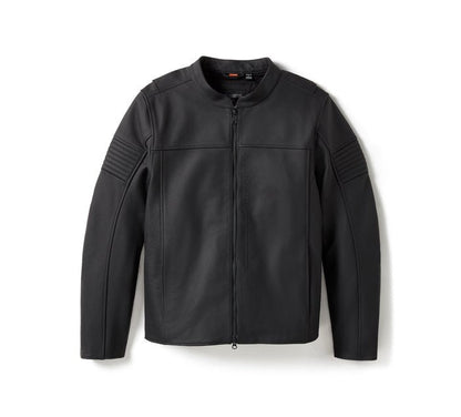Men's Leather Motorcycle Jacket – Heavyweight Riding Jacket