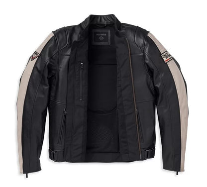 Men's Harley Davidson Leather Riding Jacket – Genuine Cowhide