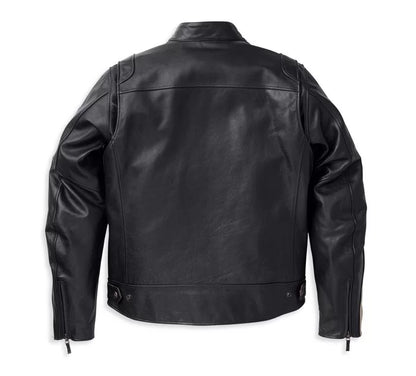 Men's Harley Davidson Leather Riding Jacket – Genuine Cowhide