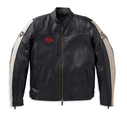 Men's Harley Davidson Leather Riding Jacket – Genuine Cowhide
