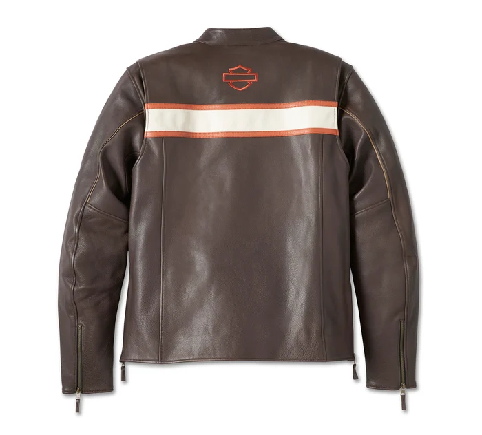 Men's Harley Davidson Cowhide Leather Jacket – Genuine Leather