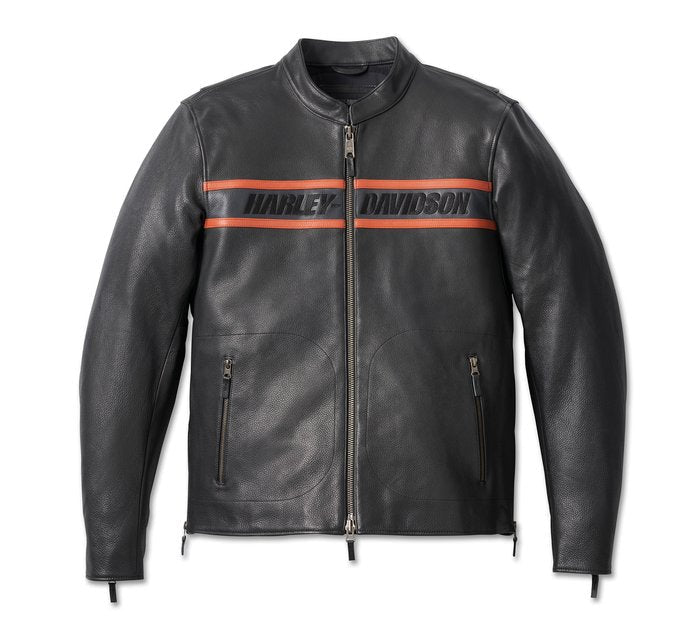 Men's New Harley Davidson Leather Jacket On Sale Genuine Leather Motorbike Jacket