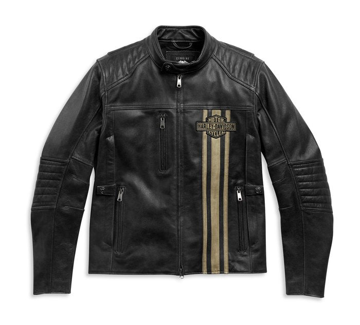 Genuine Leather Harley Davidson Motorcycle jacket