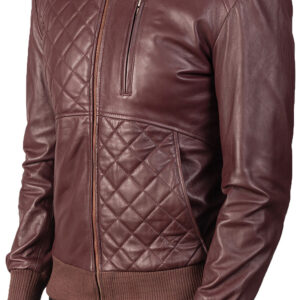 Quilted Bomber Jacket - Image 3