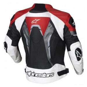 Leather Motorcycle Racing Jacket - Image 2