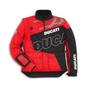 Ducati Motorcycle Textile Cordura waterproof Biker Riding jacket - Image 1