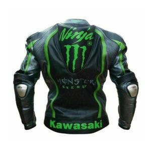 NINJA MONSTER H2 Moto GP Motorbike Road Racing Jacket - Image 3