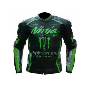 NINJA MONSTER H2 Moto GP Motorbike Road Racing Jacket - Image 1