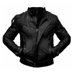 Genuine Lambskin Leather Handmade Motorcycle Outwear Jacket - Image 1