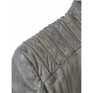 Premium Quality Lamb Nappa Stylish Versatile Leather Jacket - Image 2