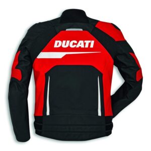 Ducati Speed Evo C1  Premium Cowhide Leather Motorbike Racing Jacket - Image 2