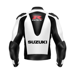 Suzuki GXSR Racing Pro Biker Leather Jacket - Image 2