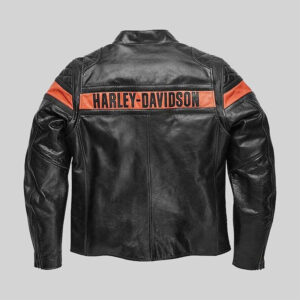 Men’s Harley Davidson Black Leather And Motorcycle And  Riding Leather Jacket - Image 2