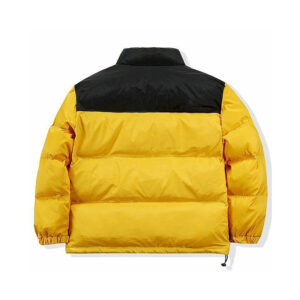 Men Puffer Jackets High-Quality Unisex Waterproof Yellow Puffer And Bomber Winter Jacket - Image 2