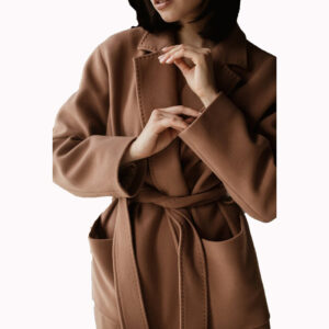 Wool Camel Coat for Women  Long Spring _ Autumn Wool Coat for Women - Image 1