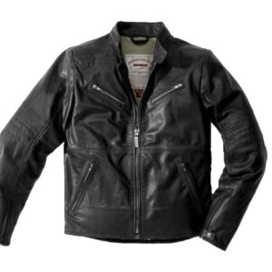 Spidi Garage Series Retro Style Biker Leather Jacket - Image 1