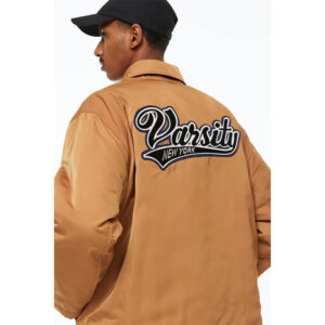 High Quality Trendy Baseball Varsity Stylish Premium Bomber Apparel  Fashionable Polyester Jacket - Image 2