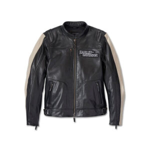 Premium Harley Davidson Stylish Motorcycle Riding Leather Jacket - Image 1