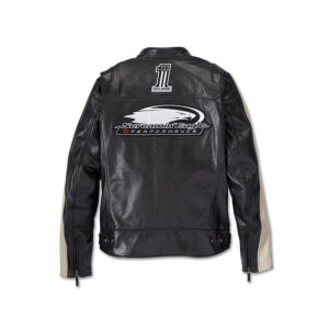 Premium Harley Davidson Stylish Motorcycle Riding Leather Jacket - Image 2