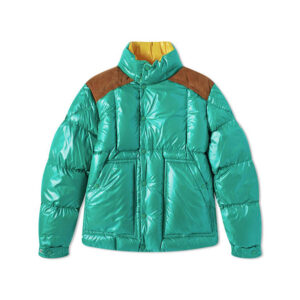 Premium Sea Green Puffer Padded Puffer Coat  High Quality Puffer Jacket - Image 1