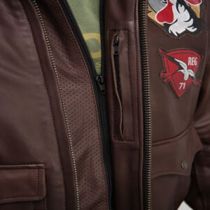 Men’s Helston’s Squadron Authentic French Air Force Jacket - Image 2