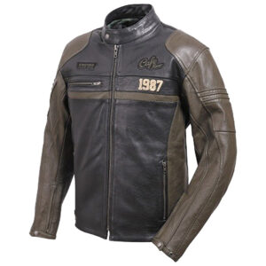 Premium Degner Motorcycle Riding Leather Jacket - Image 1