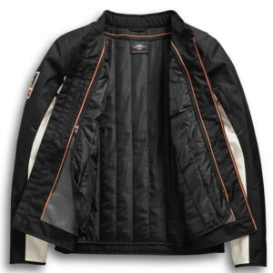 Harley Davidson Piledrive Motorcycle Riding Jacket - Image 2