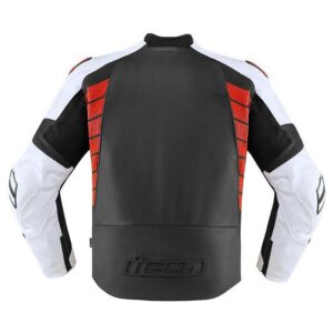 Icon Hyper Sport 2 Prime Black Motorbike Racing Leather Jacket - Image 2