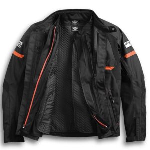 Harley Davidson Killian Black Motorcycle Riding Jacket - Image 2