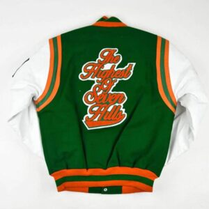 Handmade Varsity Bomber Letterman Body Wool Sleeves Leather Jacket - Image 4