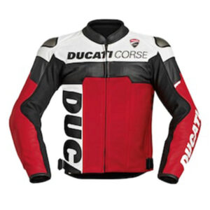 Ducati Corse C4 Motorbike Riding Leather Jacket - Image 1