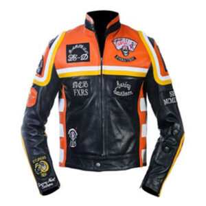 Harley Davidson Triple Vest System Motorcycle Racing Leather Jacket - Image 1