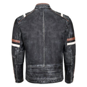 Lambskin A2 Military Bomber Jacket - Image 6