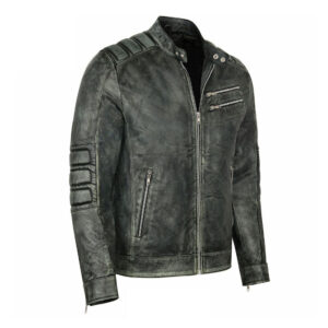 Lambskin A2 Military Bomber Jacket - Image 7