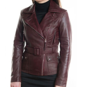 Lightweight Lambskin Leather Jacket - Image 3