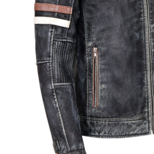 Lambskin A2 Military Bomber Jacket - Image 13