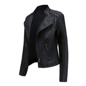 Motorbike Casual Style Leather Jacket - Image 2