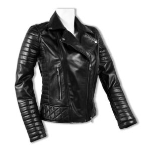 Genuine Lambskin Brando Black Leather Jacket - Image 4