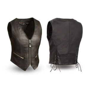 Motorcycle Leather Vest Biker Club Motorbike Biking Outdoor Daily life - Image 2