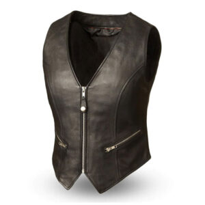 Motorcycle Leather Vest Biker Club Motorbike Biking Outdoor Daily life - Image 1