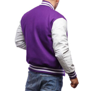 Personalized Varsity Leather Jacket - Image 2