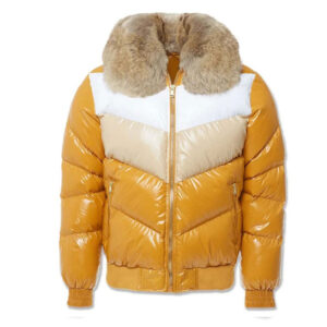 Warm Comfortable Quilted Leather Fashion Jacket - Image 1