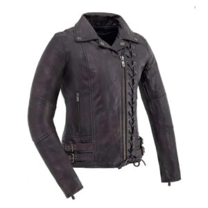 Motorcycle Motorbike Vests Biking Leather Jacket - Image 1