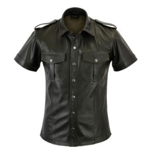 Vintage Military-Inspired Antique Shirt with an Old World Charm Antique Military Shirt - Image 1