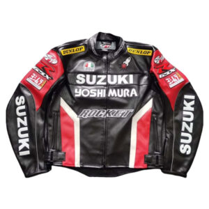 SUZUKI Textile Jacket Racing Rider Motorcycle Leather Suit & Racing Jacket - Image 2