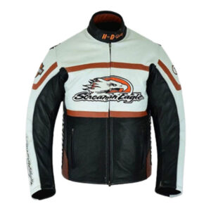 Harley Davidson Triple Vent Leather Jacket - Image 1